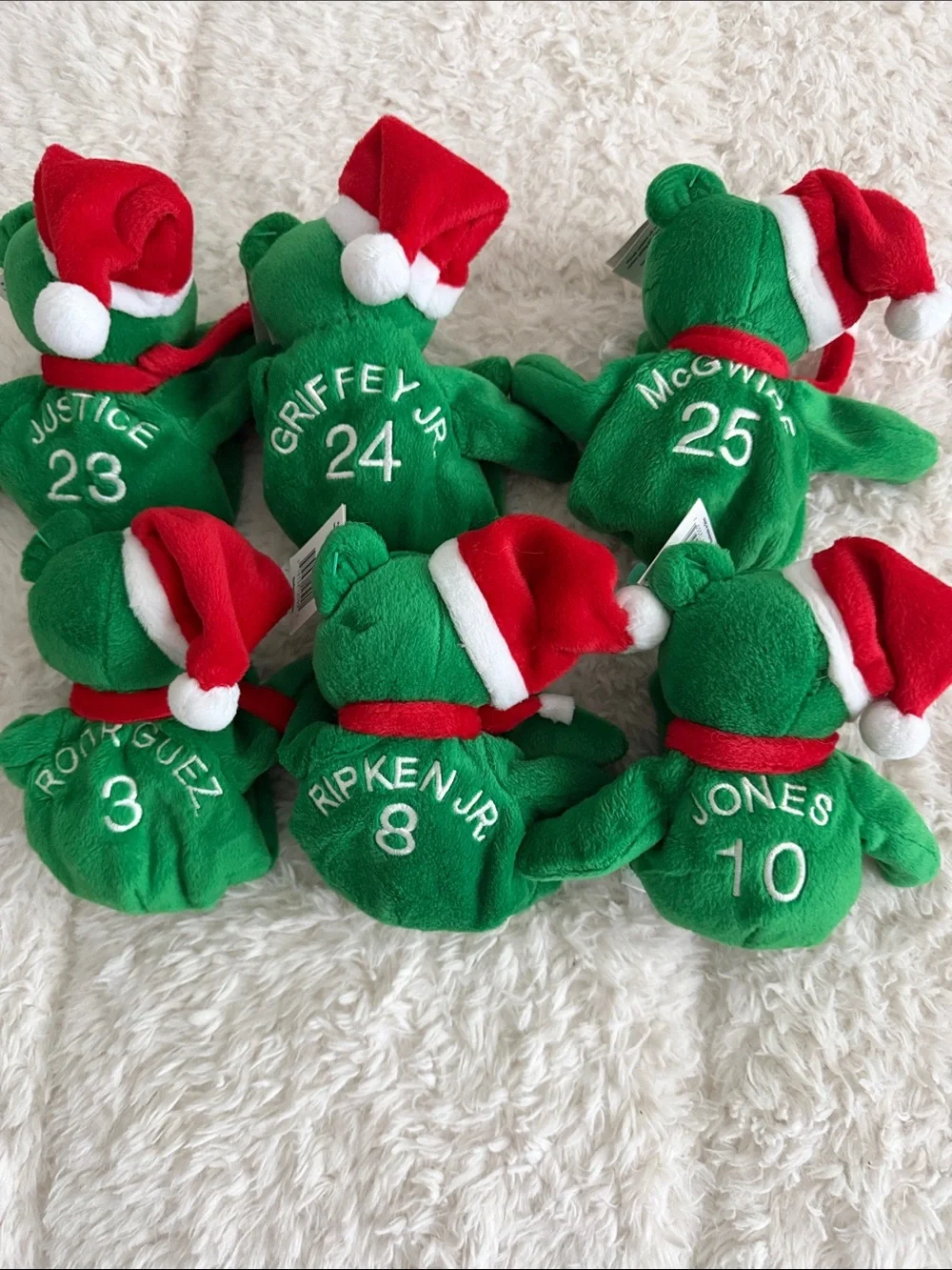 Vintage Salvino's Bamm Beano's MLB Christmas set of 6